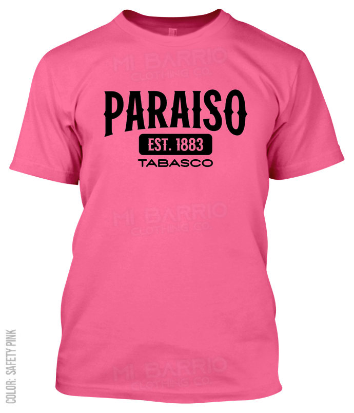 Paraiso, Tabasco Athletic T-Shirt
