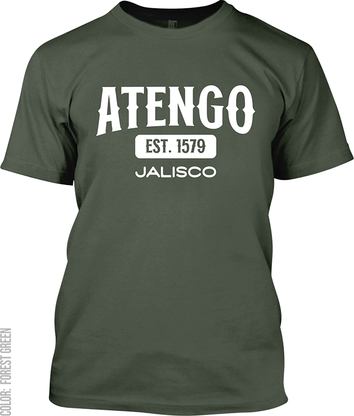Atengo, Jalisco Athletic T-Shirt
