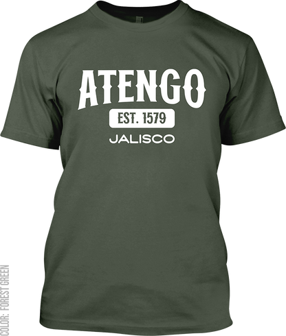 Atengo, Jalisco Athletic T-Shirt