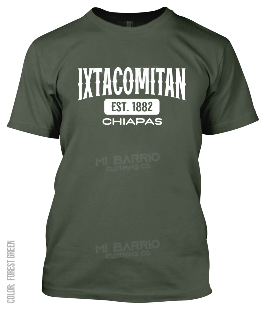 Ixtacomitan, Chiapas Athletic T-Shirt