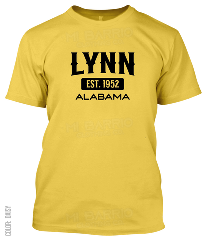 Lynn, Alabama Athletic T-Shirt