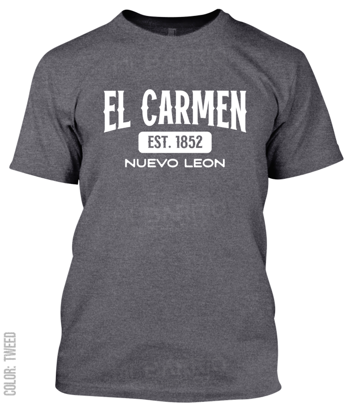 El Carmen, Nuevo Leon Athletic T-Shirt