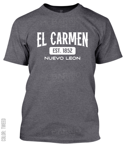 El Carmen, Nuevo Leon Athletic T-Shirt