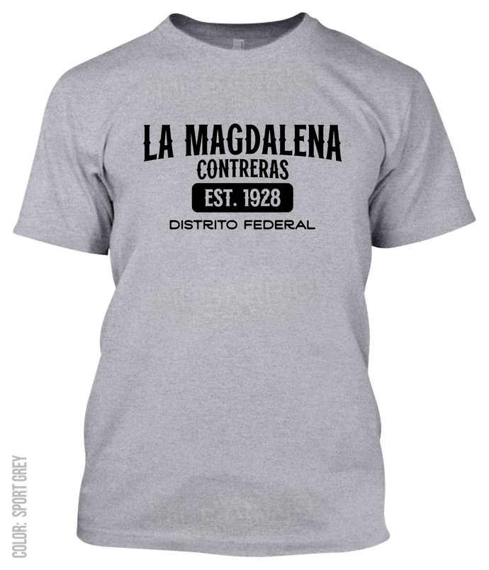 La Magdalena Contreras, Ciudad De Mexico Athletic T-Shirt