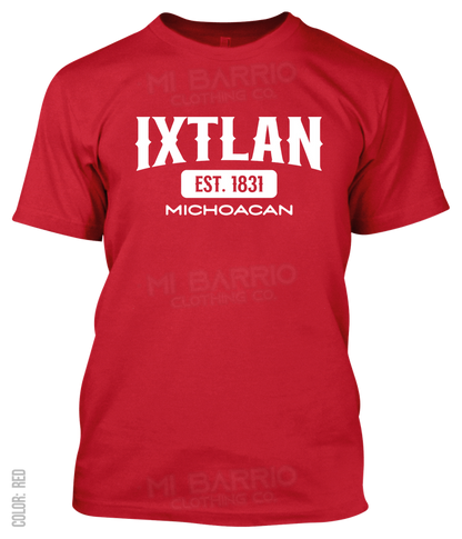 Ixtlan, Michoacan Athletic T-Shirt