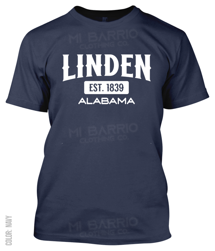 Linden, Alabama Athletic T-Shirt