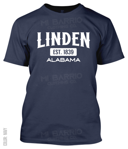 Linden, Alabama Athletic T-Shirt