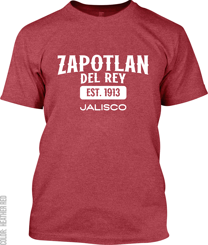 Zapotlan Del Rey, Jalisco Athletic T-Shirt