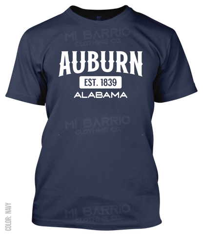 Auburn, Alabama Athletic T-Shirt