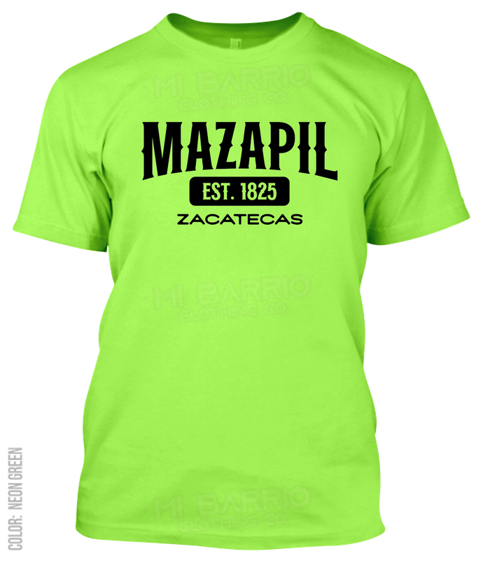 Mazapil, Zacatecas Athletic T-Shirt