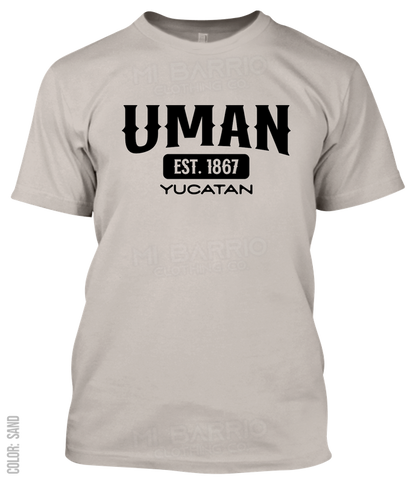 Uman, Yucatan Athletic T-Shirt