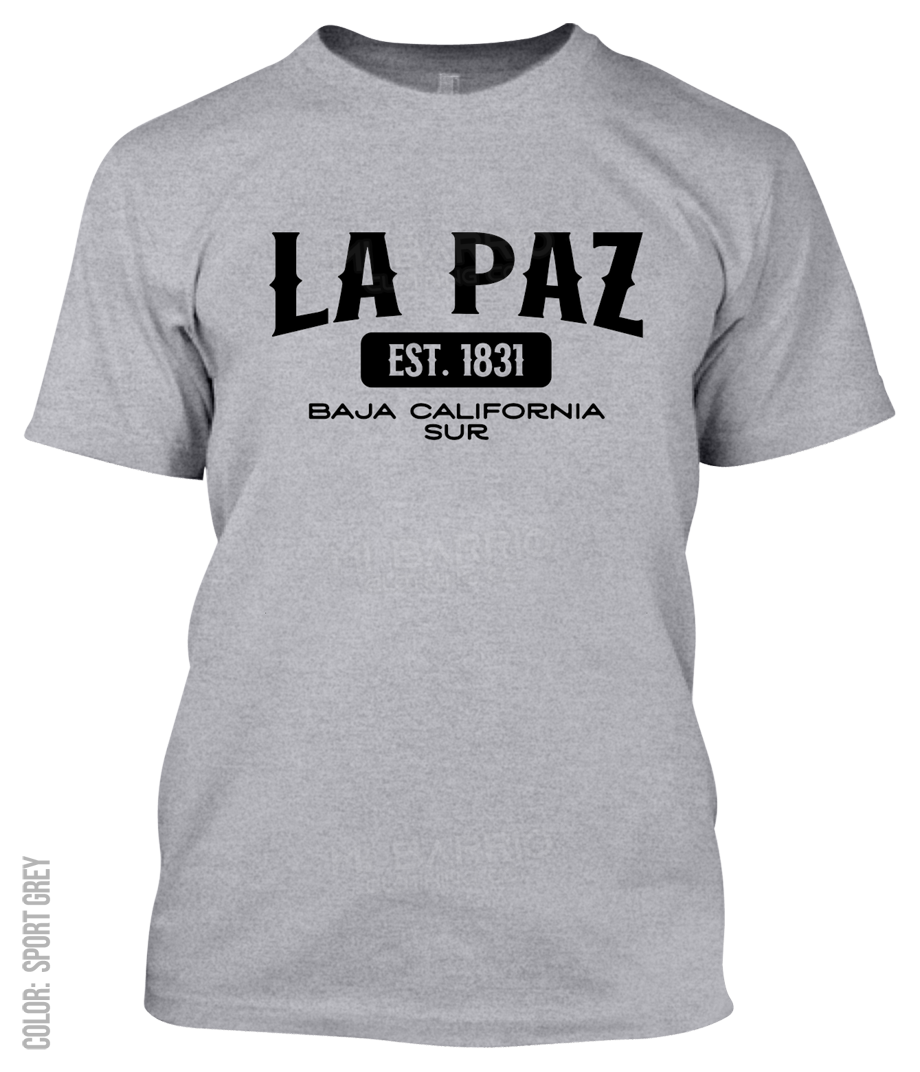 La Paz, Baja California Sur Athletic T-Shirt