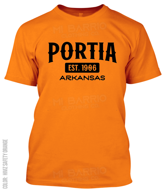Portia, Arkansas Athletic T-Shirt