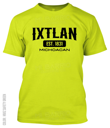 Ixtlan, Michoacan Athletic T-Shirt