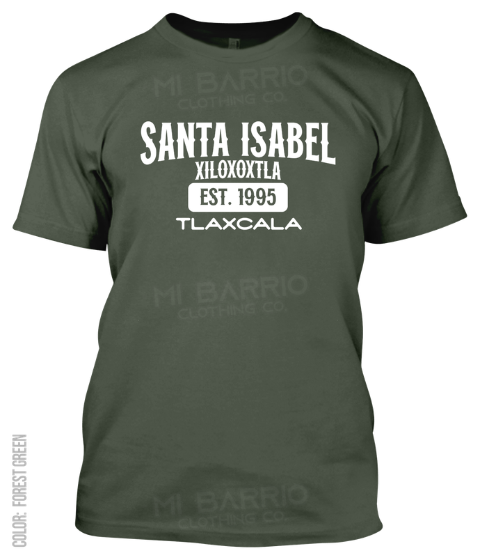 Santa Isabel Xiloxoxtla, Tlaxcala Athletic T-Shirt