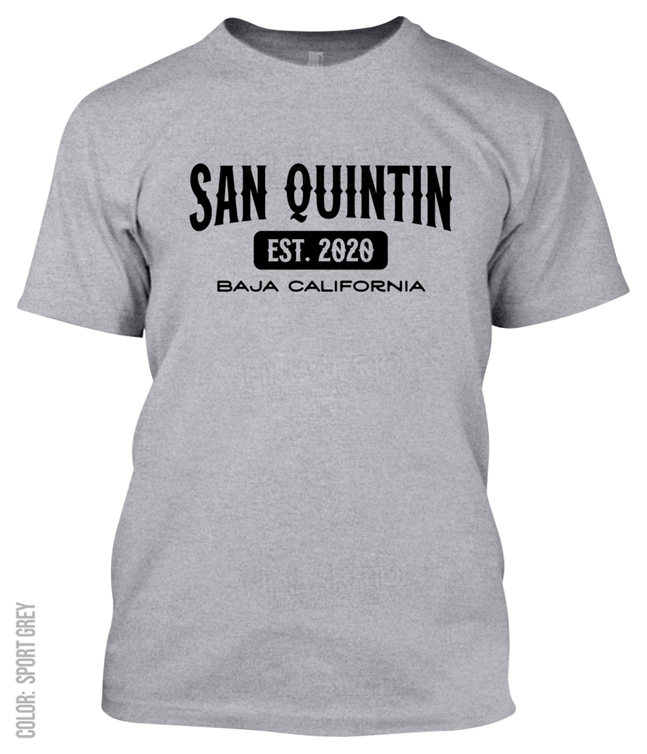 San Quintin, Baja California Athletic T-Shirt