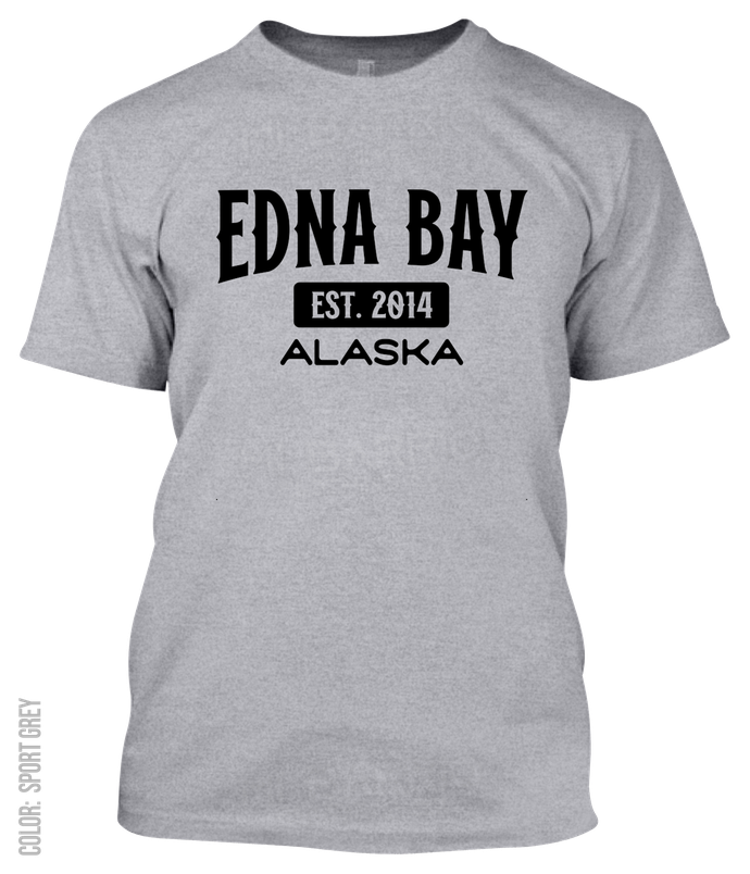 Edna Bay, Alaska Athletic T-Shirt