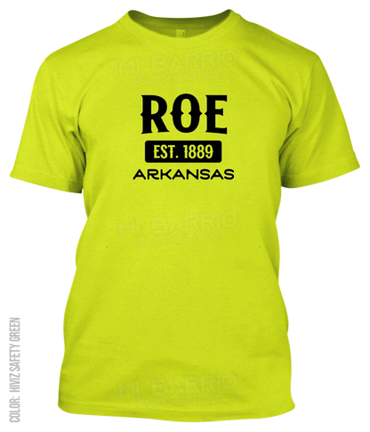 Roe, Arkansas Athletic T-Shirt
