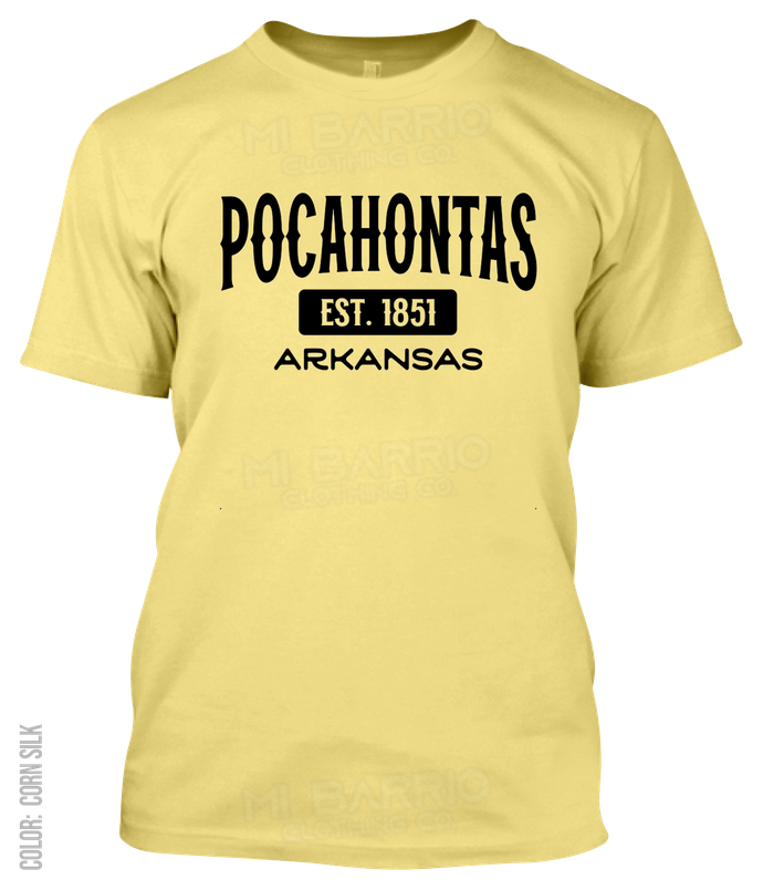 Pocahontas, Arkansas Athletic T-Shirt