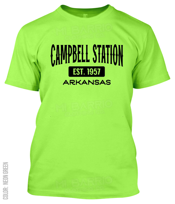 Campbell Station, Arkansas Athletic T-Shirt
