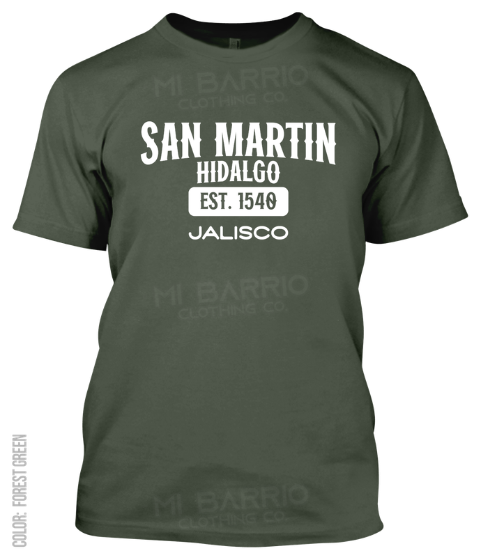 San Martin Hidalgo, Jalisco Athletic T-Shirt