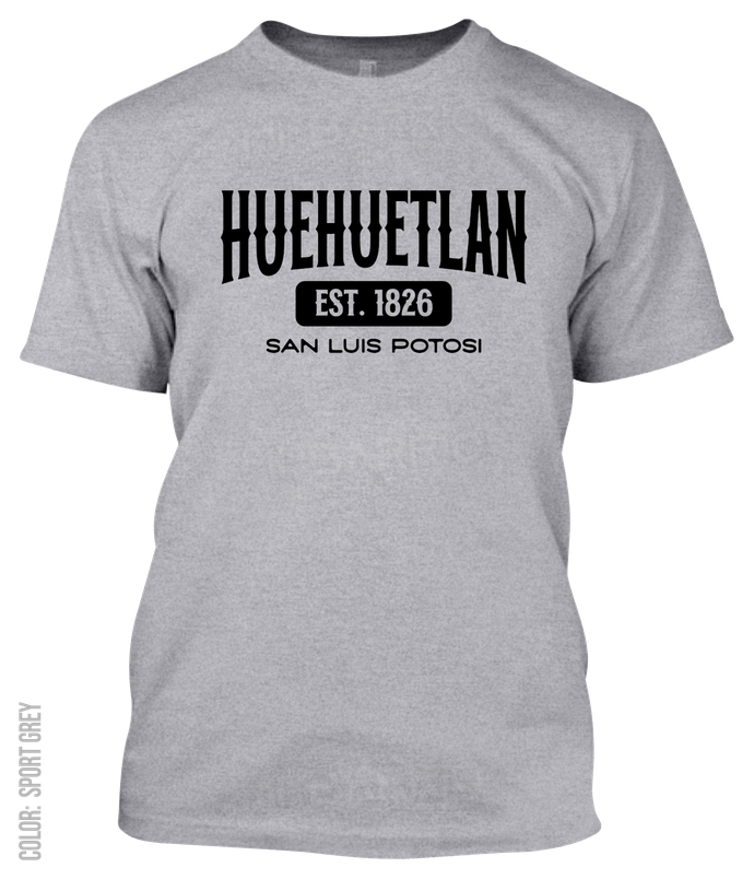 Huehuetlan, San Luis Potosi Athletic T-Shirt