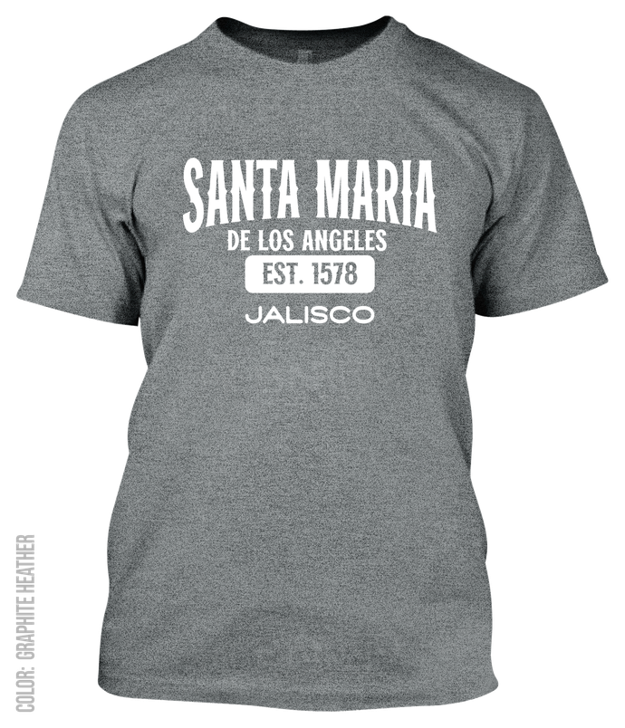 Santa Maria De Los Angeles, Jalisco Athletic T-Shirt