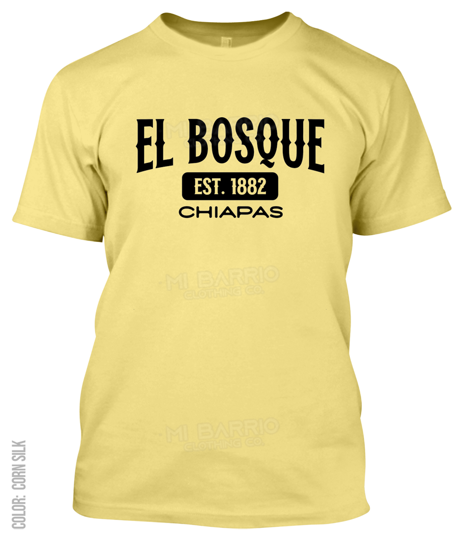 El Bosque, Chiapas Athletic T-Shirt
