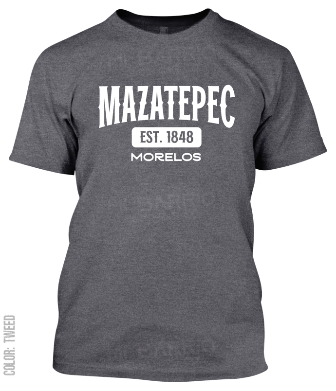 Mazatepec, Morelos Athletic T-Shirt