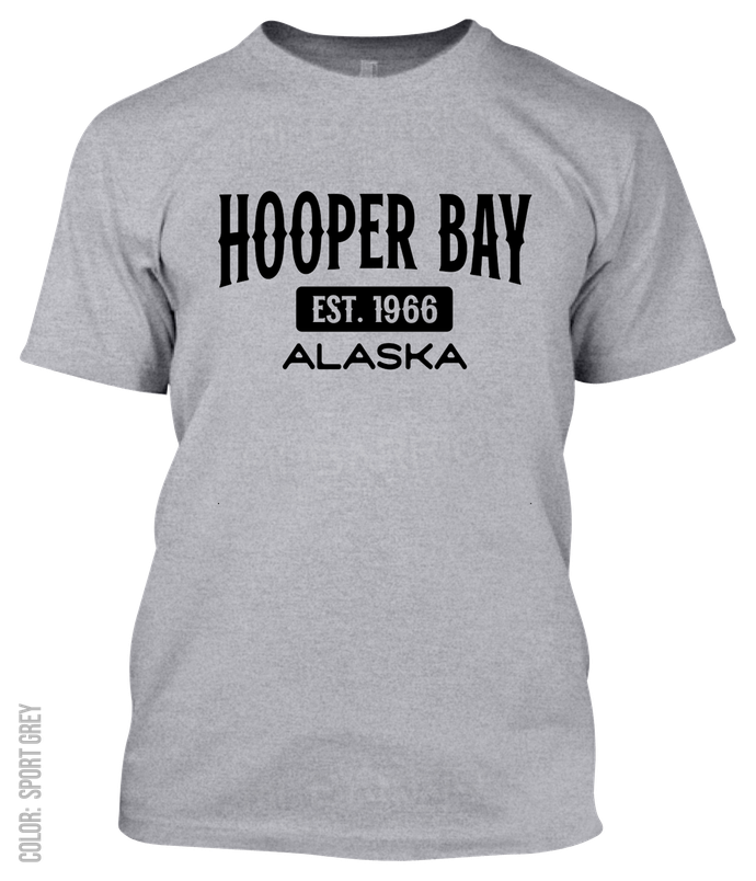 Hooper Bay, Alaska Athletic T-Shirt