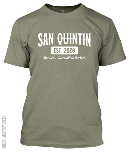 San Quintin, Baja California Athletic T-Shirt