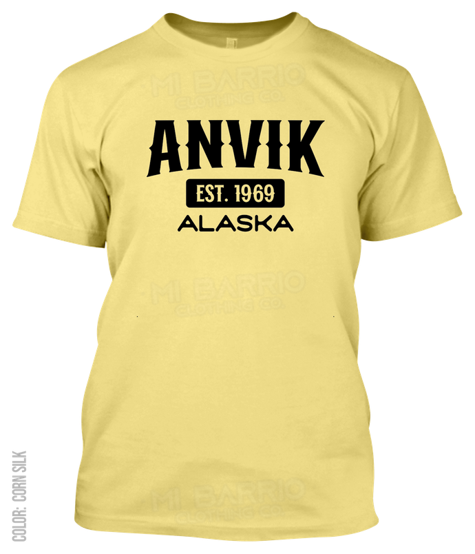 Anvik, Alaska Athletic T-Shirt