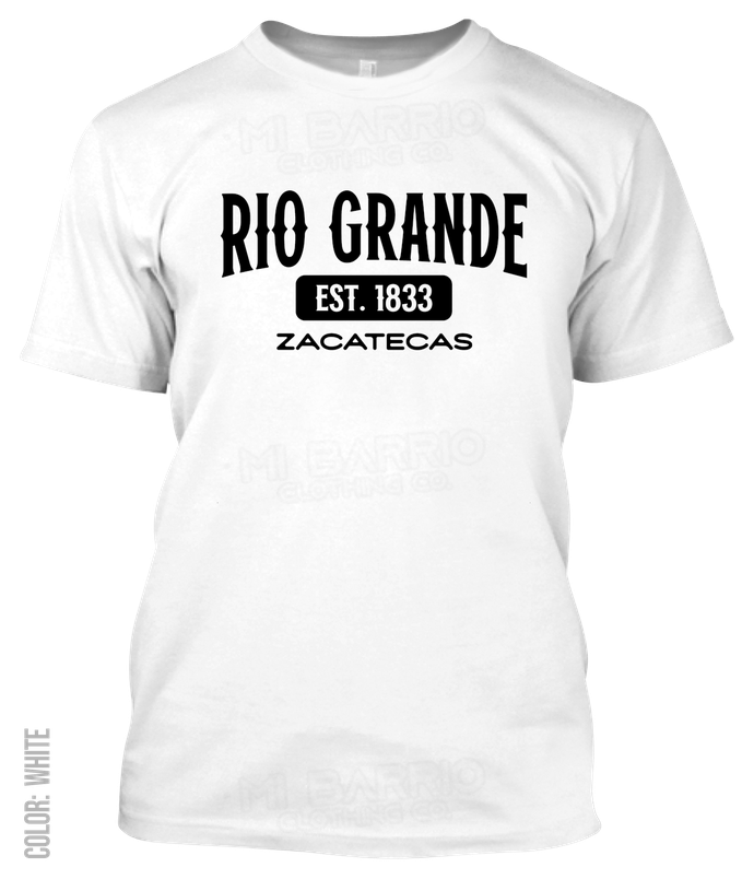 Rio Grande, Zacatecas Athletic T-Shirt