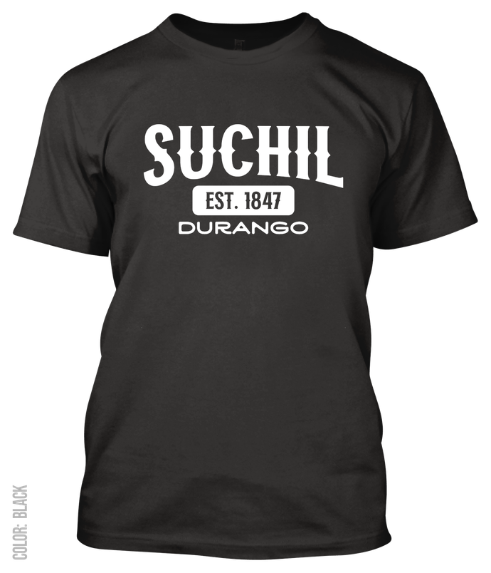 Suchil, Durango Athletic T-Shirt