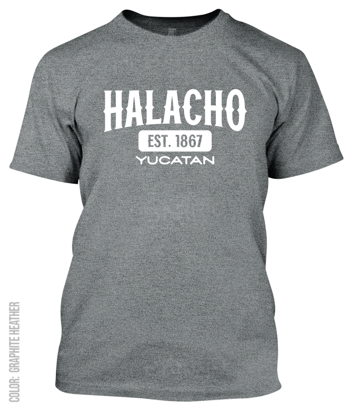 Halacho, Yucatan Athletic T-Shirt