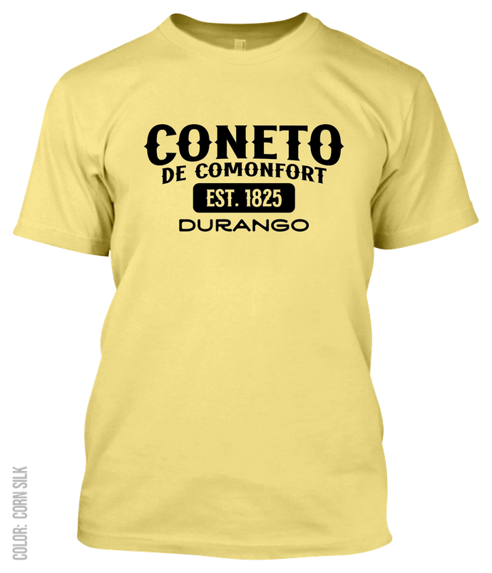 Coneto De Comonfort, Durango Athletic T-Shirt
