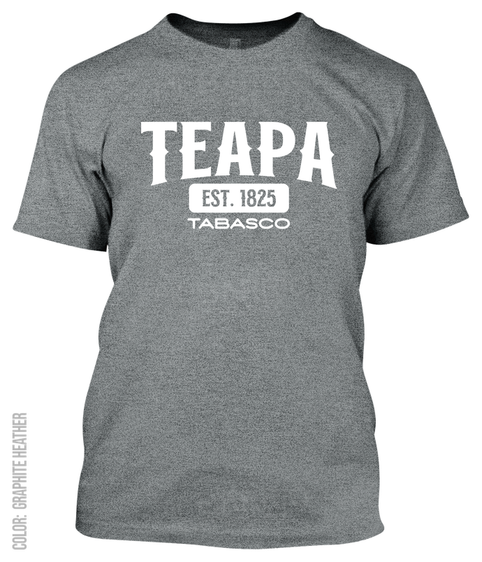 Teapa, Tabasco Athletic T-Shirt