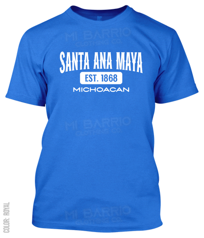 Santa Ana Maya, Michoacan Athletic T-Shirt