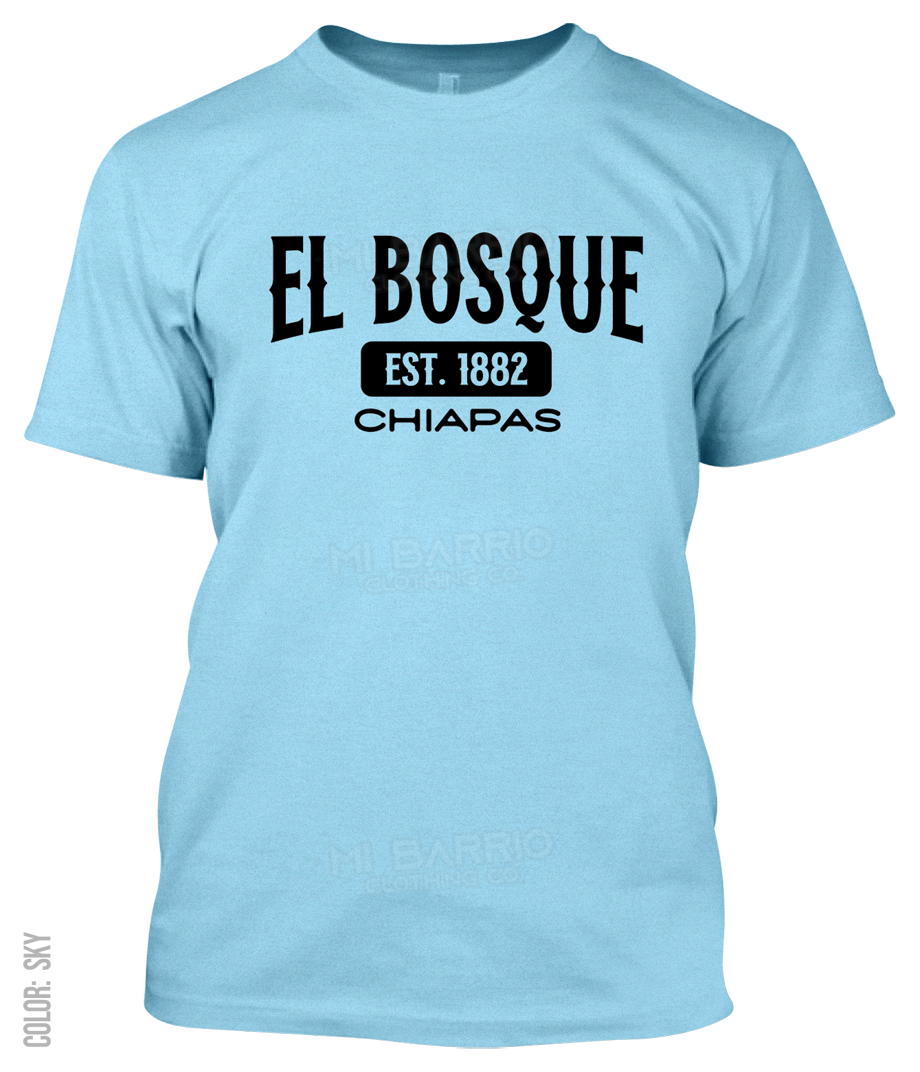 El Bosque, Chiapas Athletic T-Shirt