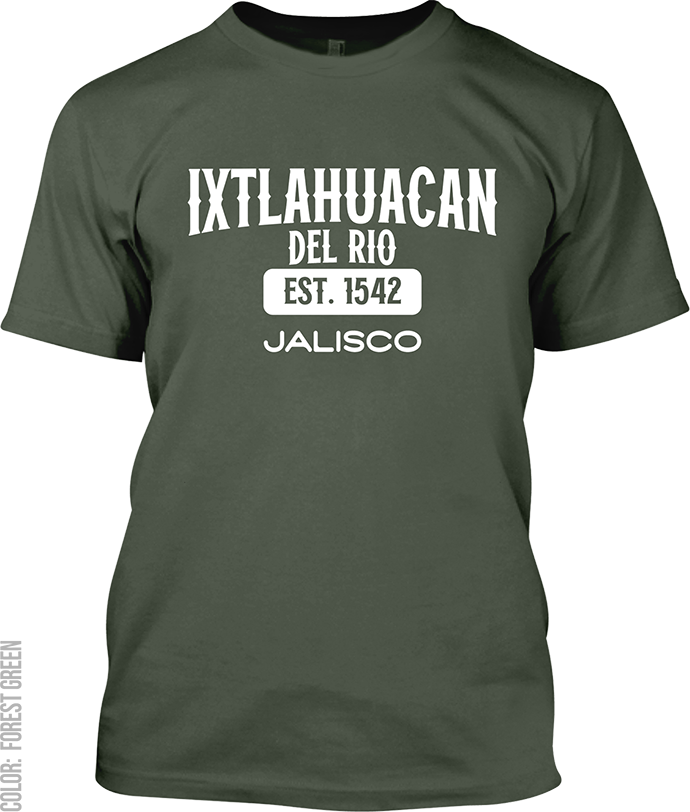 Ixtlahuacan Del Rio, Jalisco Athletic T-Shirt