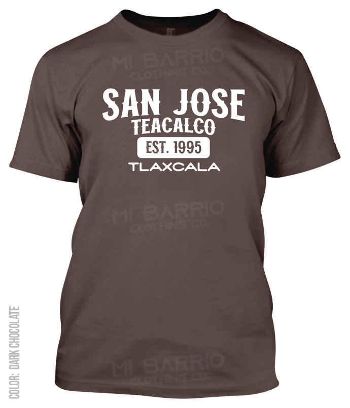 San Jose Teacalco, Tlaxcala Athletic T-Shirt