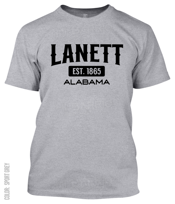 Lanett, Alabama Athletic T-Shirt