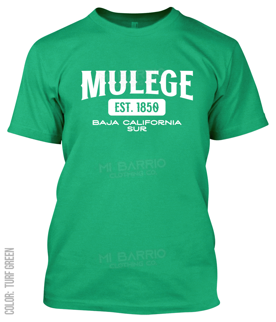 Mulege, Baja California Sur Athletic T-Shirt