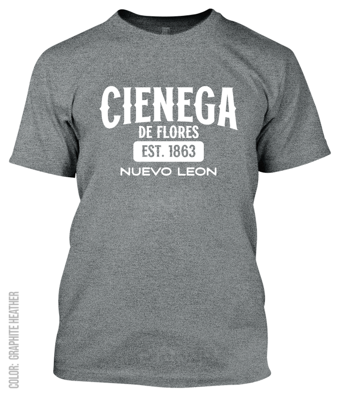 Cienega De Flores, Nuevo Leon Athletic T-Shirt