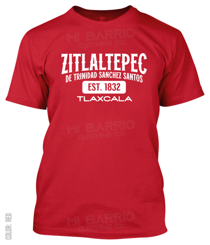 Zitlaltepec De Trinidad Sanchez Santos, Tlaxcala Athletic T-Shirt