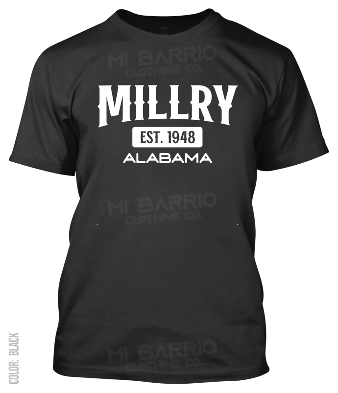 Millry, Alabama Athletic T-Shirt
