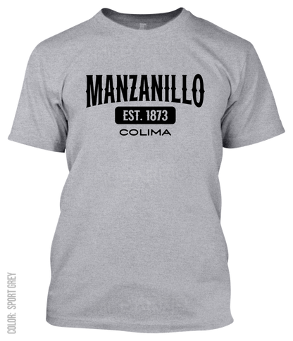 Manzanillo, Colima Athletic T-Shirt