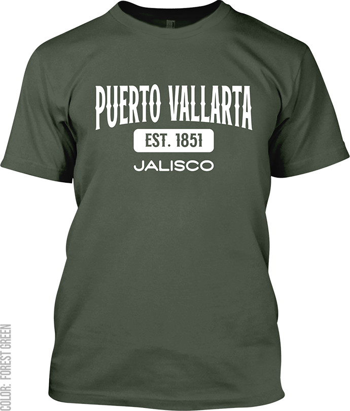 Puerto Vallarta, Jalisco Athletic T-Shirt