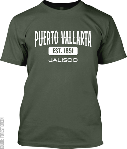 Puerto Vallarta, Jalisco Athletic T-Shirt