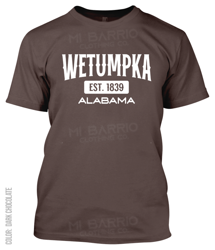 Wetumpka, Alabama Athletic T-Shirt